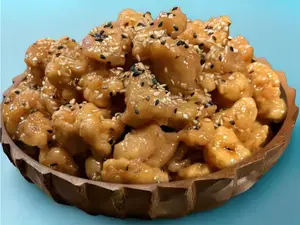 Pollo al sésamo