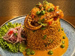 Arroz con mariscos