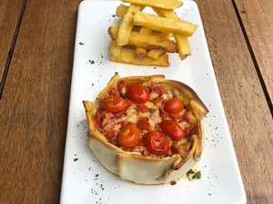 Tarta caprese