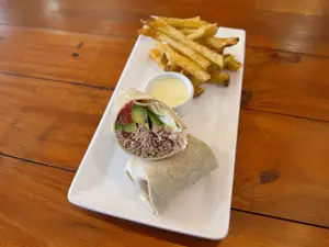 Wrap tostado de atun