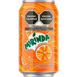 Gaseosa Mirinda Naranja 354 ml