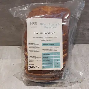 PAN DE MOLDE DE MASA MADRE