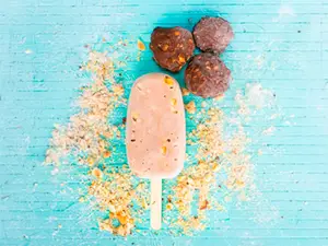Paleta helada ferrero rocher