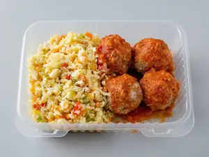 Arroz Con Albondigas KETO