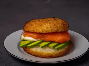 Hamburguesa De Salmon