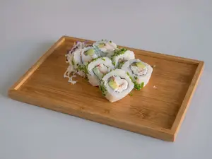 Smoked ebi roll
