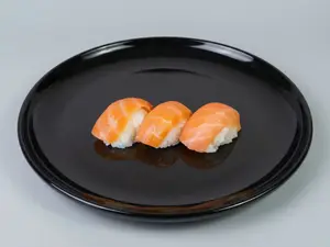 Niguiri de salmon ahumado - x5