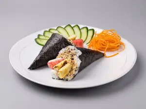 Temaki De Kani Y Tamago - 1 Unidad