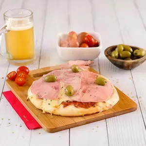 Pizza Con Jamón Chica