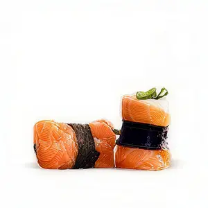 Geisha de salmón y verdeo x2