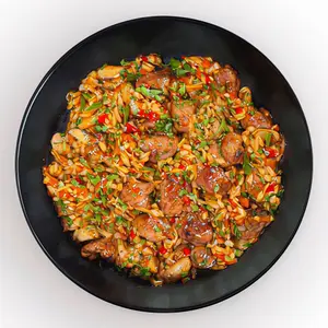 Wok de pollo