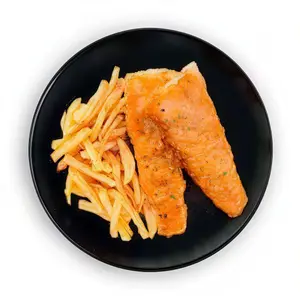 Filet de merluza papas fritas