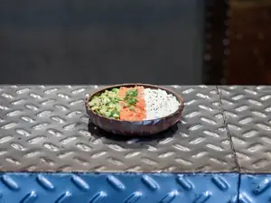 Salad salmon