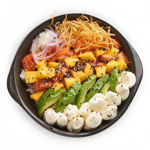 Salad salmon y mango
