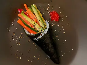 Temaki vegetariano
