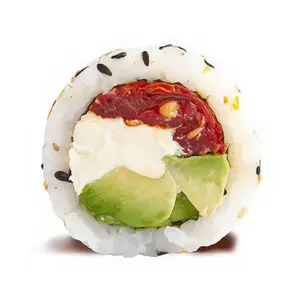 Tomate, queso, palta y phila
