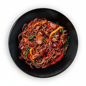 Wok de carne