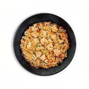 Wok de cerdo