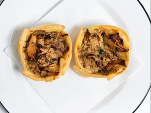 Empanada de pollo a las brasas