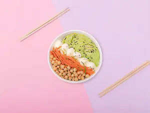 Baby sushi salad  veggie