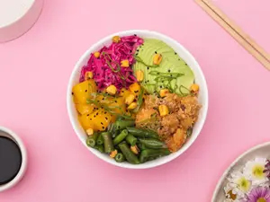 Poke BOWL Langos Crispy