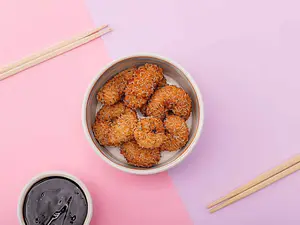 Porción langostinos crispy