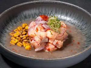 Ceviche de salmón