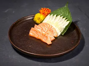 Sashimi de salmón x3