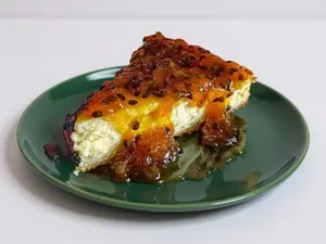 Cheesecake de maracuyá