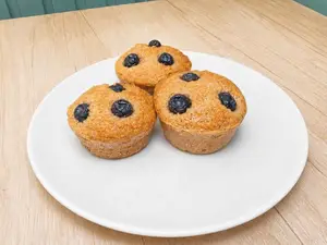 Muffin arándanos x3