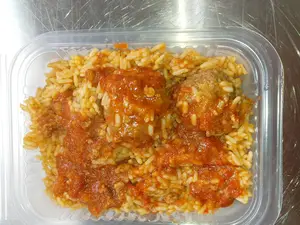 Arroz con estofado