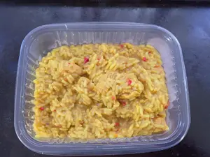 Arroz con pollo al curry