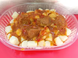 Ñoquis con estofado