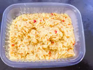 Pollo con arroz al curry