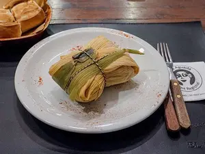 Humita en chala vegana