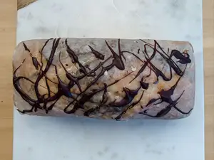 Budín marmolado