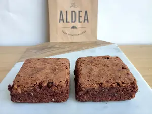 Cuadrado de brownie