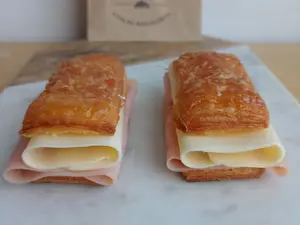 Fosforito de jamón y queso