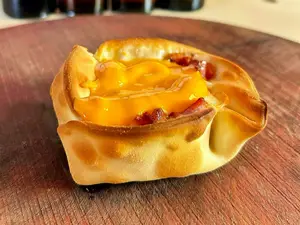 Canastita Panceta Y Cheddar