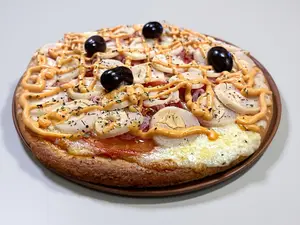 Pizza con palmitos