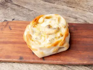 Empanada con champigñones