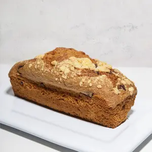 Budín de banana con chocolate