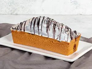 Budín de vainilla y chocolate