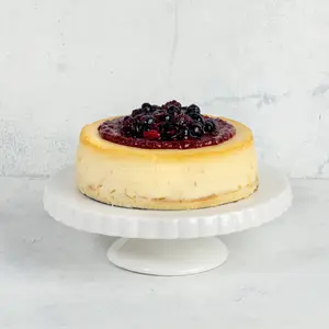 Torta cheesecake frutos rojos