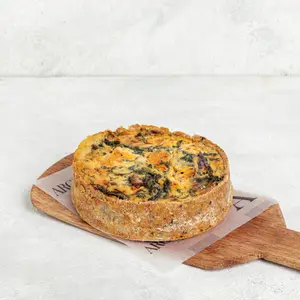 Tarta individual veg. asados