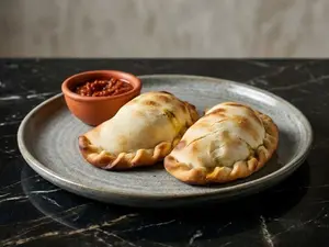 Em. jamón ananá y muzzarella