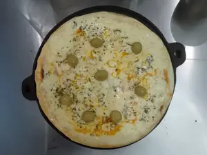 Pizza de provolone