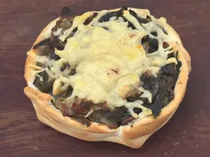 Canastita acelga y queso