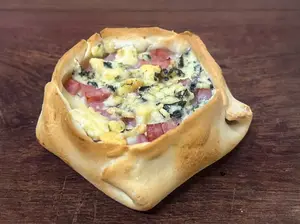 Canastita jamon y roquefort