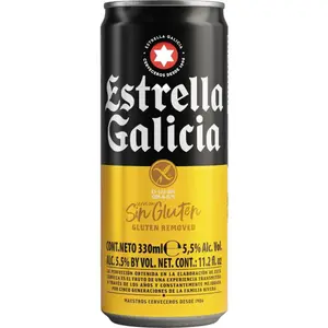 Cerveza Estrella Galicia Sin Gluten 330 ml